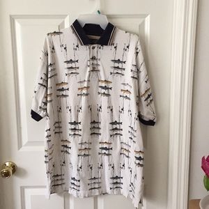 Men’s Sportsman Polo Shirt Sz Lg